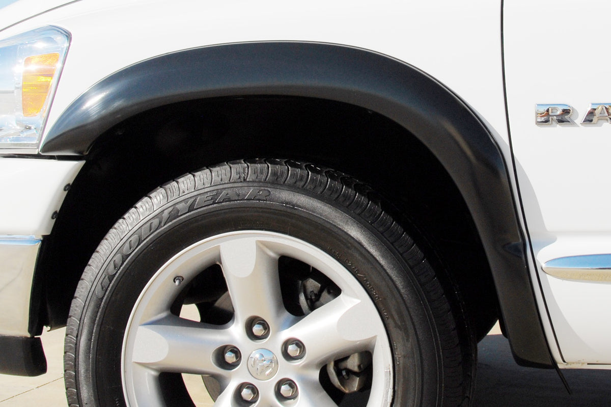 Sport Style Fender Flare Set Front and Rear, Smooth, 4-Piece Set 2002-2009 Dodge Ram 1500/2500/3500 Fleetside Lund