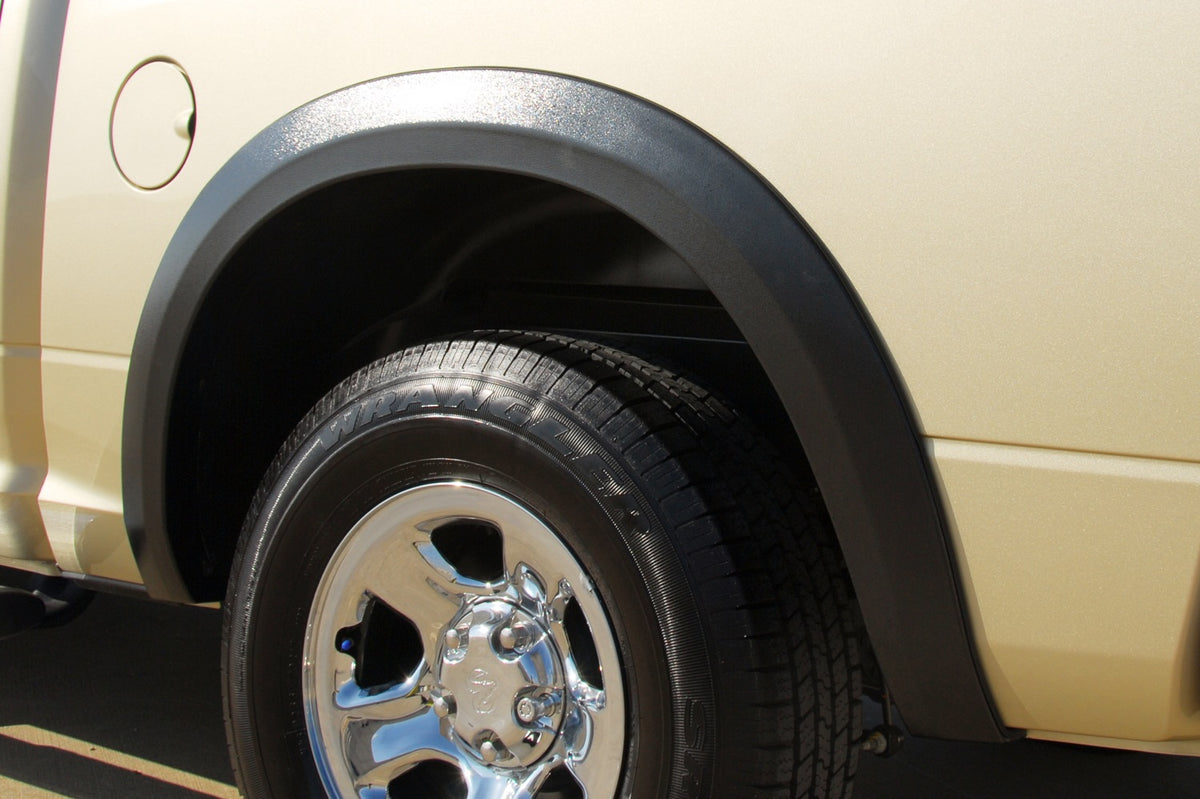 Sport Style Fender Flare Set Rear, Smooth, 2-Piece Set 2009-2018 Dodge Ram 1500 Lund