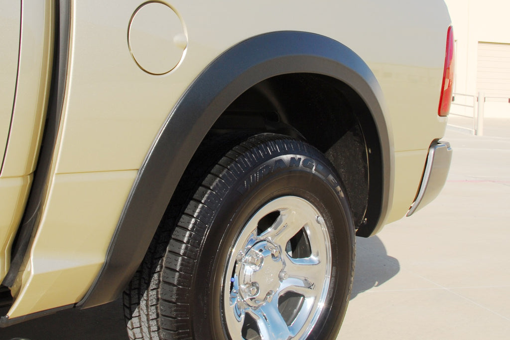 Sport Style Fender Flare Set Rear, Textured, 2-Piece Set 2009-2018 Dodge Ram 1500 Lund