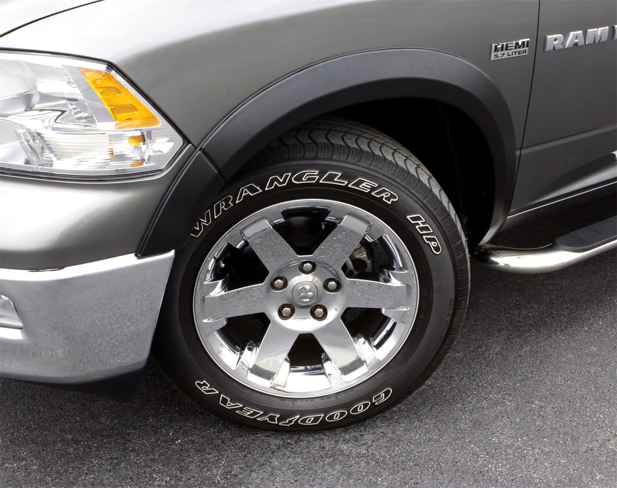 Sport Style Fender Flare Set Front and Rear, Textured, 4-Piece Set 2009-2018 Dodge Ram 1500 Lund