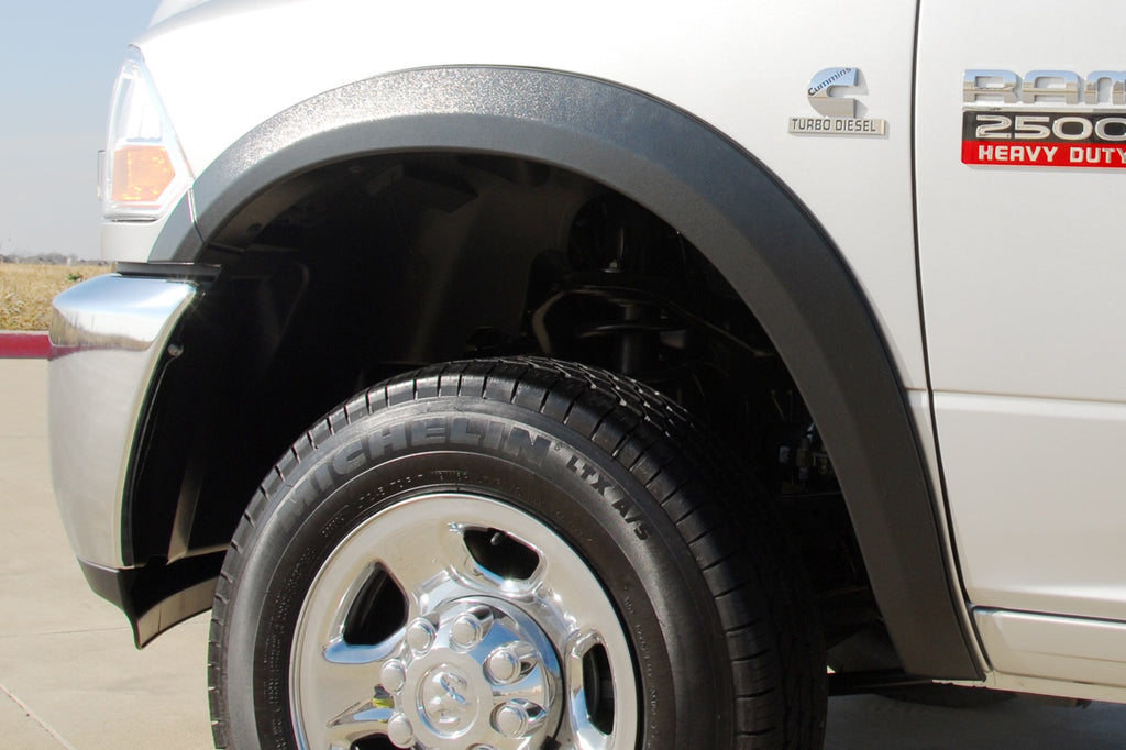 Sport Style Fender Flare Set Front, Smooth, 2-Piece Set 2010-2018 Ram 2500/3500 Fleetside Lund
