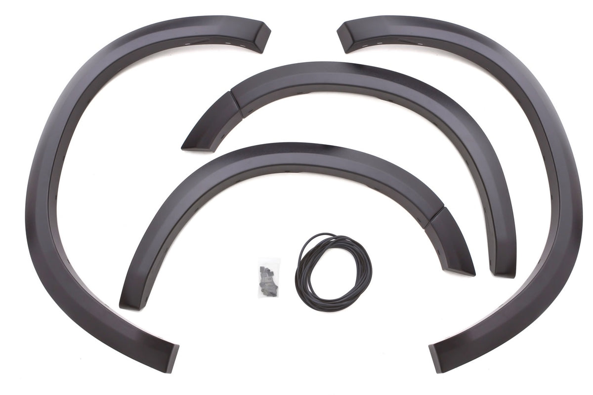 Sport Style Fender Flare Set Front and Rear, Smooth, 4-Piece Set 2010-2018 Ram 2500/3500 Fleetside Lund