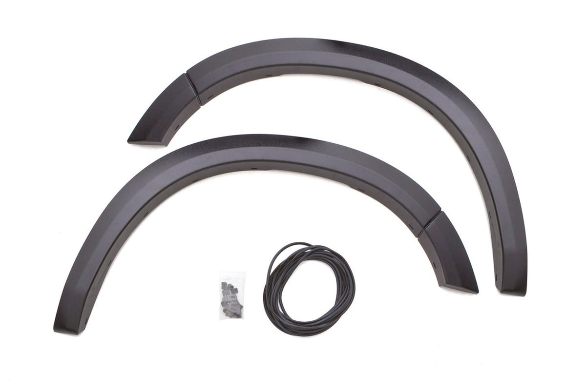 Sport Style Fender Flare Set Front, Textured, 2-Piece Set 2010-2018 Ram 2500/3500 Fleetside Lund