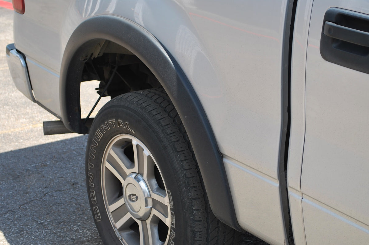 Sport Style Fender Flare Set Rear, Smooth, 2-Piece Set 2004-2008 Ford F-150 Fleetside Lund