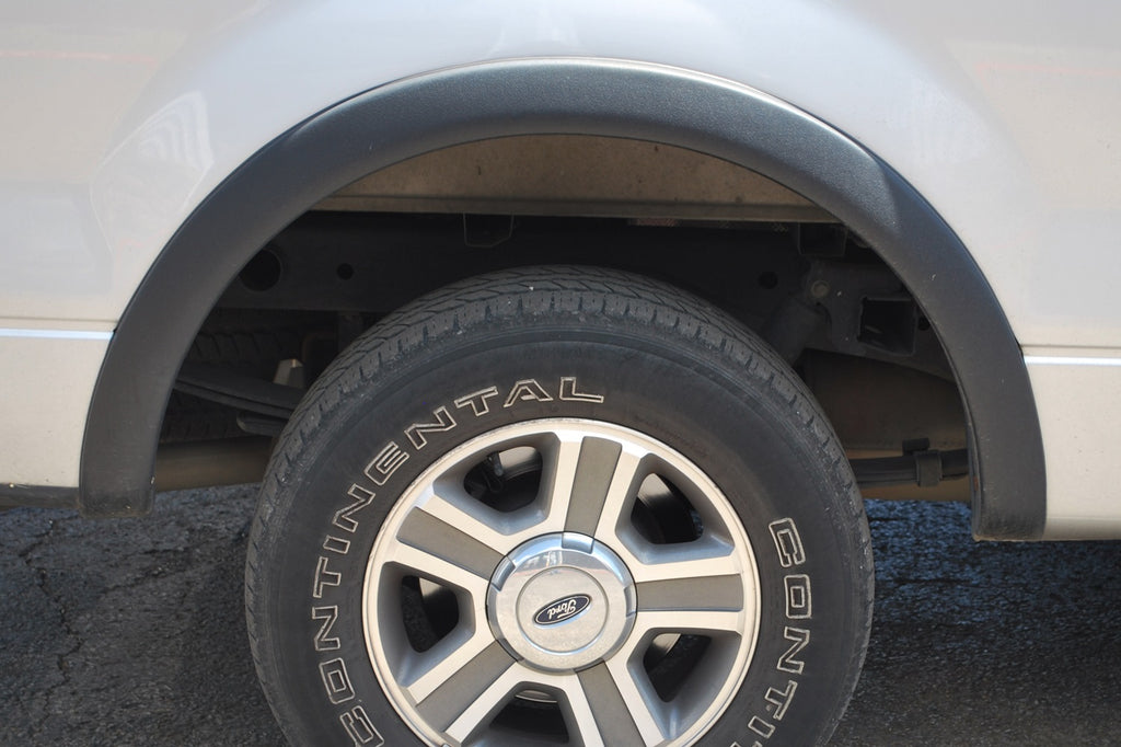 Sport Style Fender Flare Set Rear, Smooth, 2-Piece Set 2004-2008 Ford F-150 Fleetside Lund