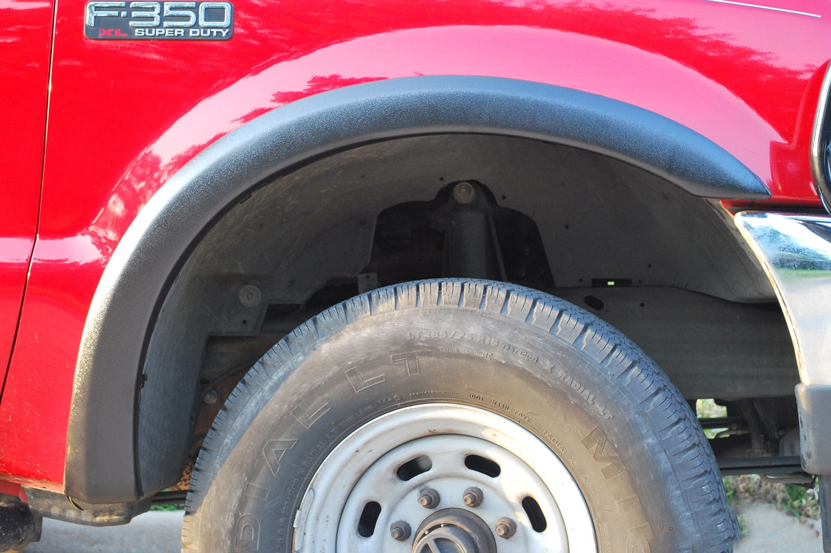 Sport Style Fender Flare Set Front, Textured, 2-Piece Set 1999-2007 Ford F-250/F-350 Super Duty Fleetside Lund