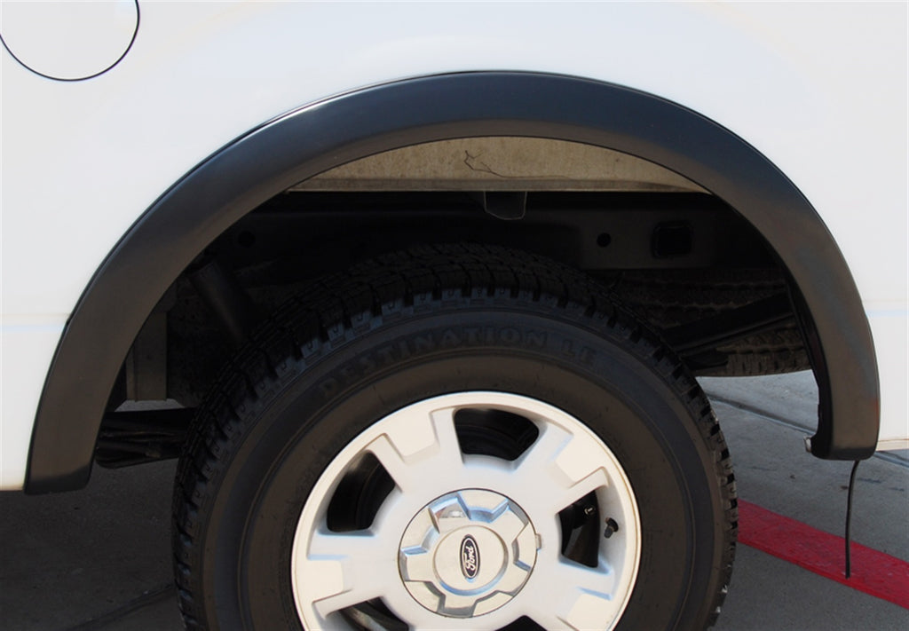 Sport Style Fender Flare Set Rear, Smooth, 2-Piece Set 2009-2014 Ford F-150 Fleetside Lund