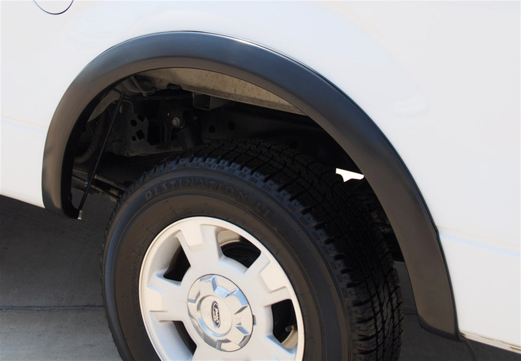 Sport Style Fender Flare Set Rear, Smooth, 2-Piece Set 2009-2014 Ford F-150 Fleetside Lund