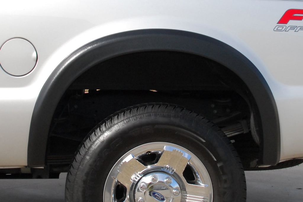 Sport Style Fender Flare Set Front, Textured, 2-Piece Set 2008-2010 Ford F-250/F-350 Super Duty Fleetside Lund