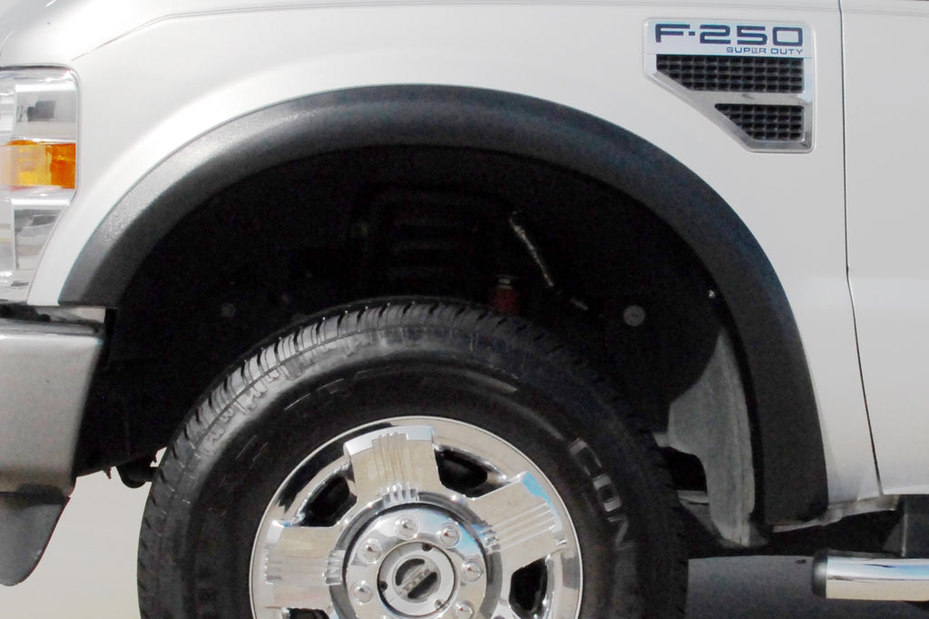 Sport Style Fender Flare Set Front, Textured, 2-Piece Set 2008-2010 Ford F-250/F-350 Super Duty Fleetside Lund
