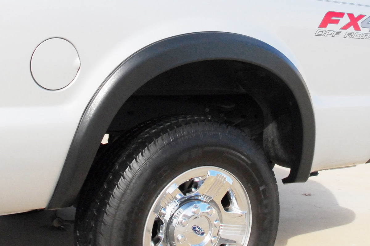 Sport Style Fender Flare Set Front, Textured, 2-Piece Set 2008-2010 Ford F-250/F-350 Super Duty Fleetside Lund