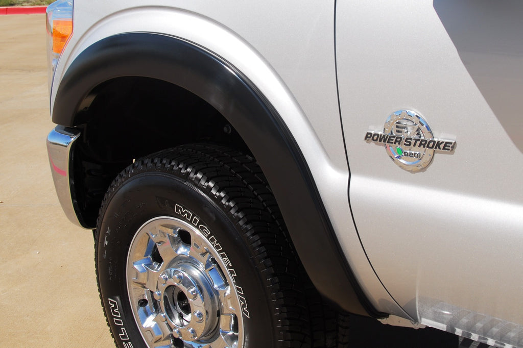 Sport Style Fender Flare Set Front, Smooth, 2-Piece Set 2011-2016 Ford F-250 Super Duty/F-350 Super Duty Fleetside Lund