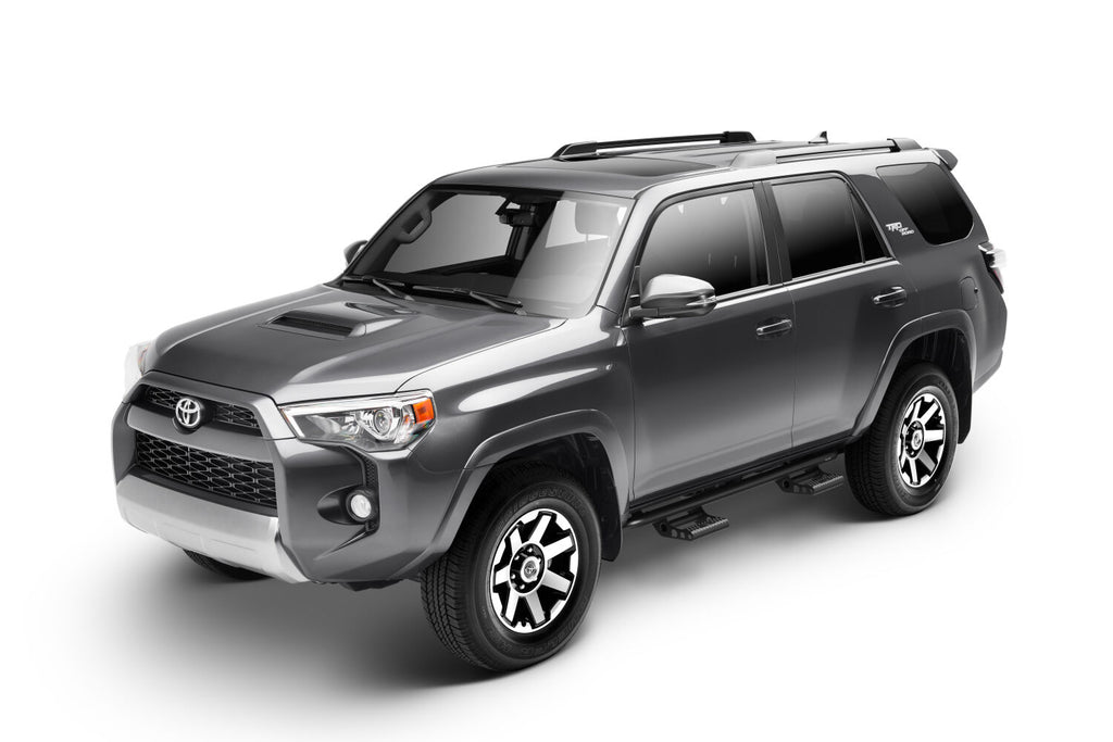 RKR Step System Full Length (1 Step Mount/1 Step per Side) 1.75 Inch Rails 10-24 4Runner EXC. Limited, TRD Sport, Nightshade and 10-13 SR5 Models TX Blk Textured Black NFab