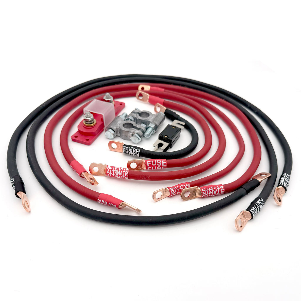 2003-2009 Toyota 4Runner Battery Cable Kit Gen 4 4.7 Liter 2 Gauge Battery Cable Big7Kits