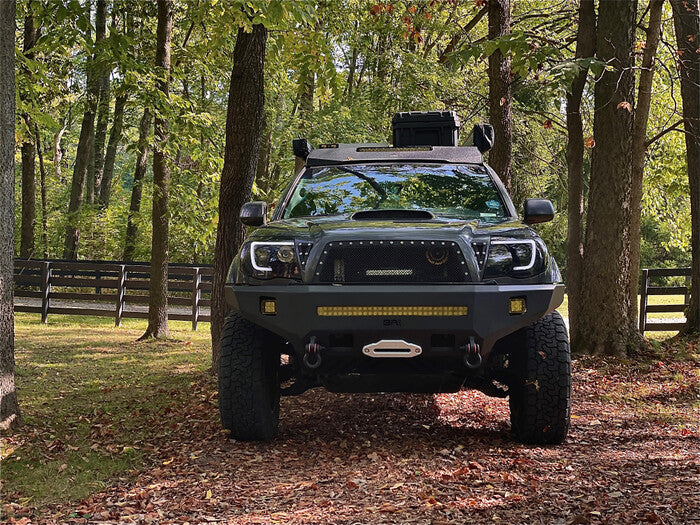 2005-2015 Toyota Tacoma Pro Series Front Winch Bumper Body Armor 4X4