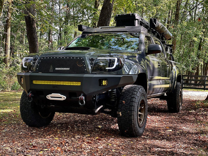2005-2015 Toyota Tacoma Pro Series Front Winch Bumper Body Armor 4X4