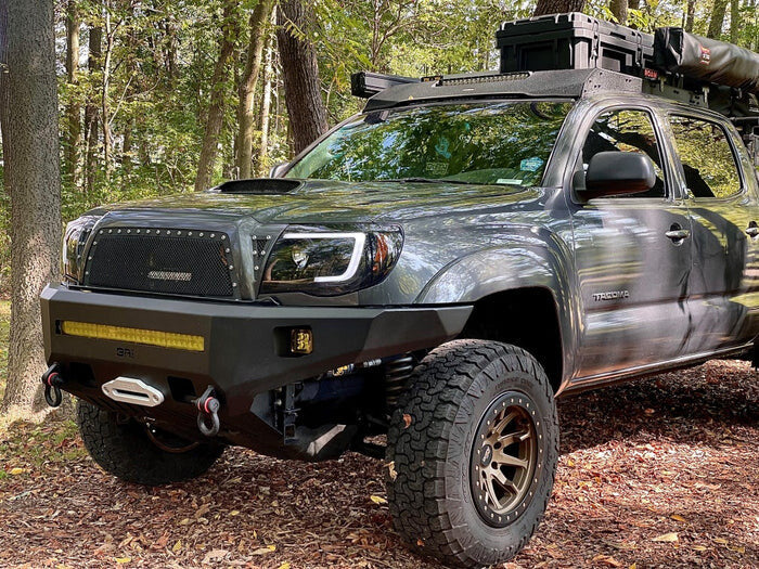 2005-2015 Toyota Tacoma Pro Series Front Winch Bumper Body Armor 4X4