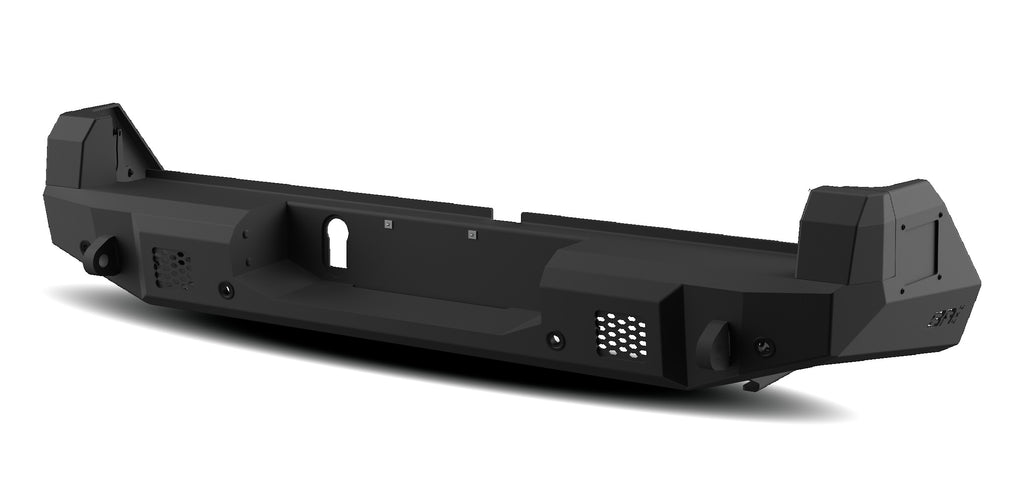 2024-2026 Toyota Tacoma Pro Series Ii Rear Bumper Body Armor 4X4