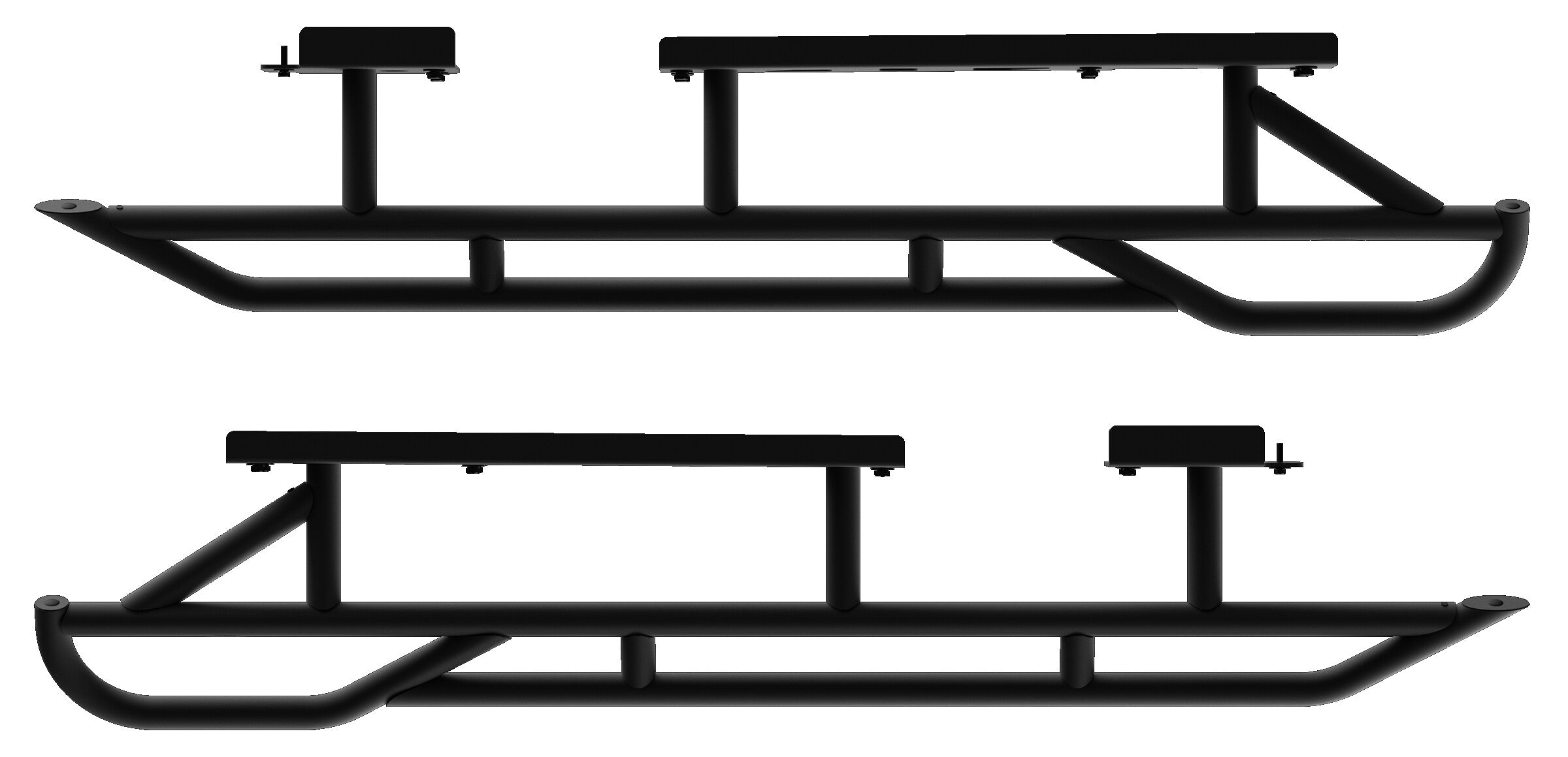 2024-2026 Toyota Tacoma Double Cab Short Bed Revo Rock Sliders Body Armor 4X4
