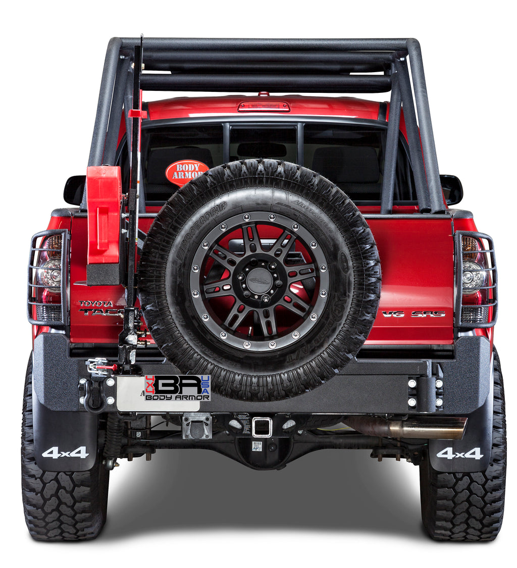 2005-2015 Toyota Tacoma Pro Series Tire Carrier Fits Tc-2961 Only Body Armor 4X4