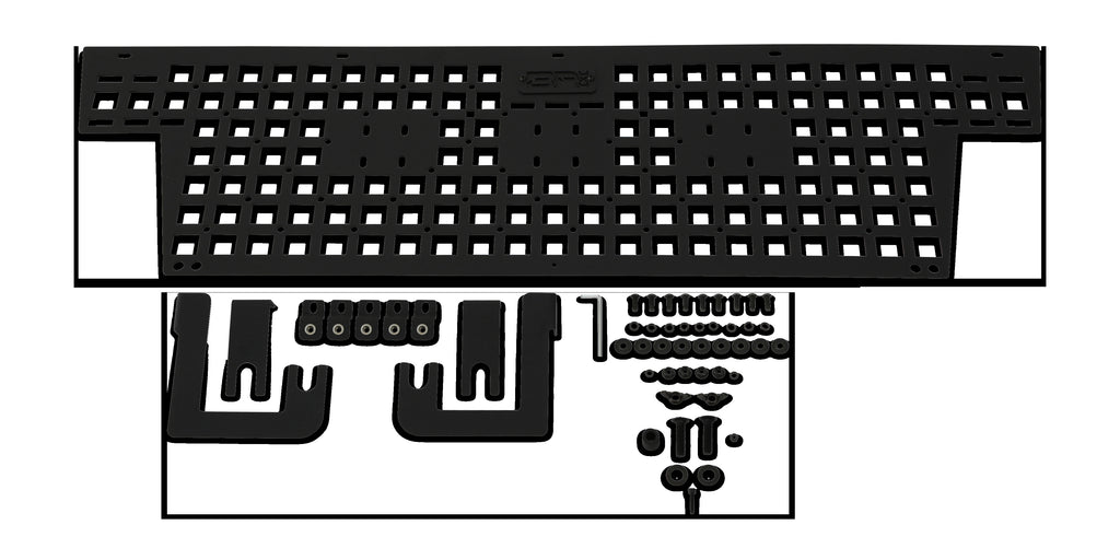 2005-2023 Toyota Tacoma Bed Side Molle System (Single Unit) Body Armor 4X4