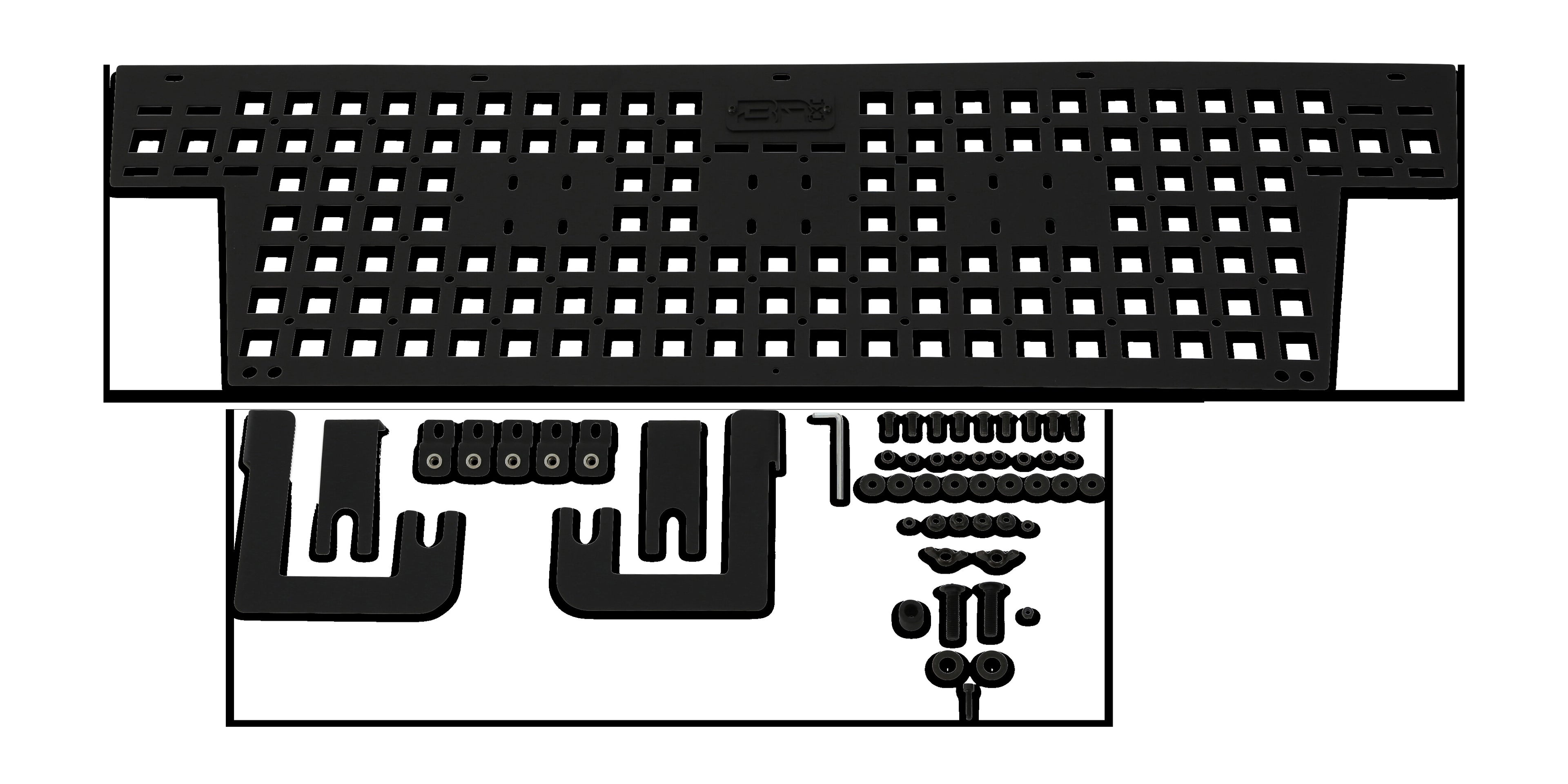 2005-2023 Toyota Tacoma Bed Side Molle System (Single Unit) Body Armor 4X4