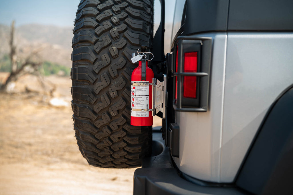 2007 2018 Jeep Wrangler JK Tailgate Reinforcement Molle Panel DV8 Offroad
