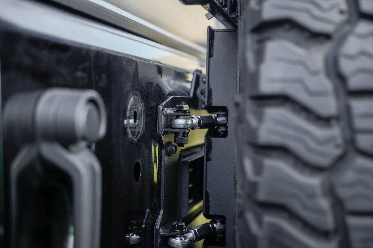 2007 2018 Jeep Wrangler JK JKU Tire Carrier For Mto Bumper DV8 Offroad