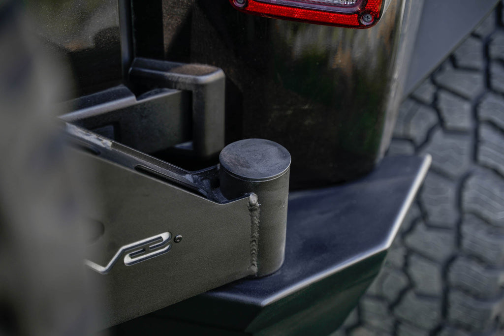 2007 2018 Jeep Wrangler JK JKU Tire Carrier For Mto Bumper DV8 Offroad