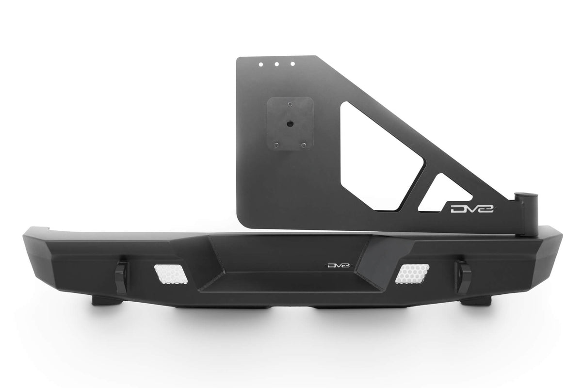 2007 2018 Jeep Wrangler JK JKU Tire Carrier For Mto Bumper DV8 Offroad