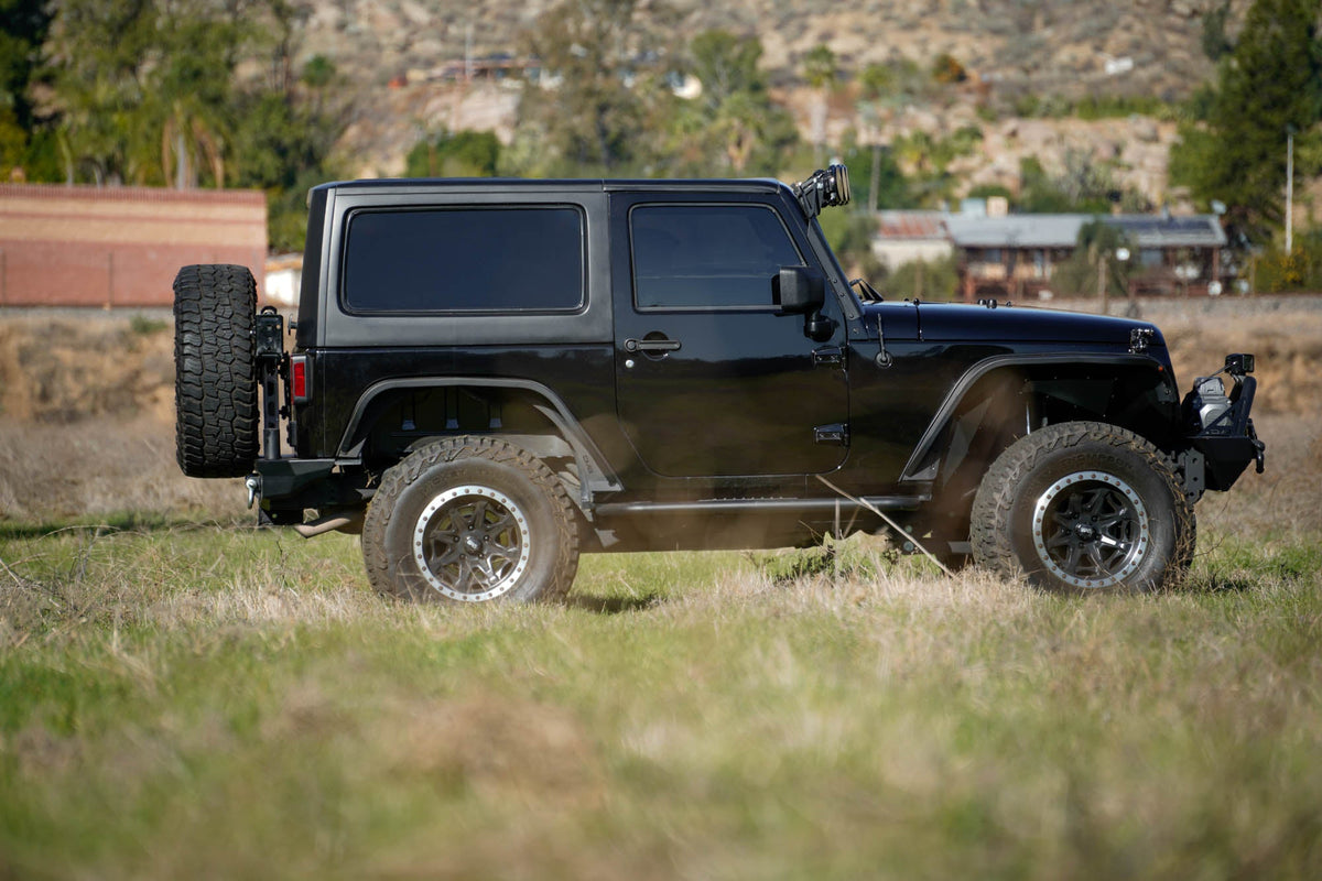 2007 2018 Jeep Wrangler JK JKU Tire Carrier For Mto Bumper DV8 Offroad