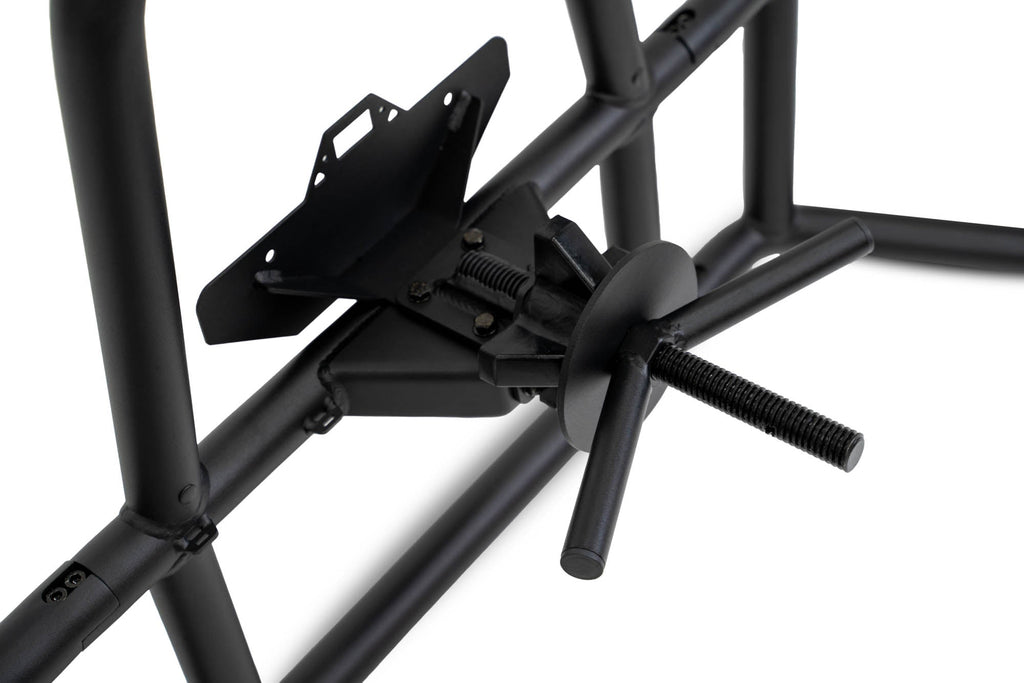 2007 2018 Jeep Wrangler Body Mounted Tire Carrier DV8 Offroad