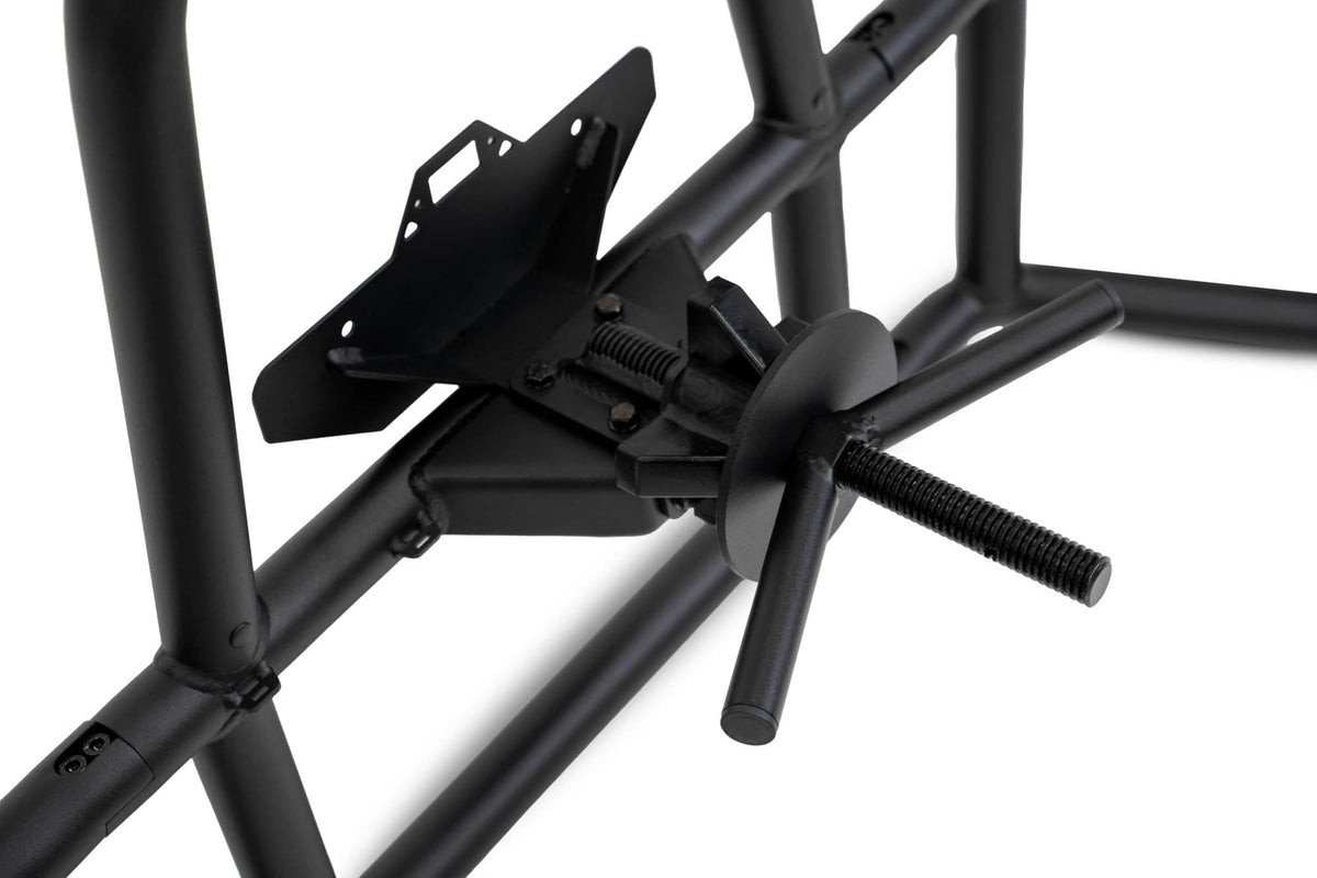 2007 2018 Jeep Wrangler Body Mounted Tire Carrier DV8 Offroad