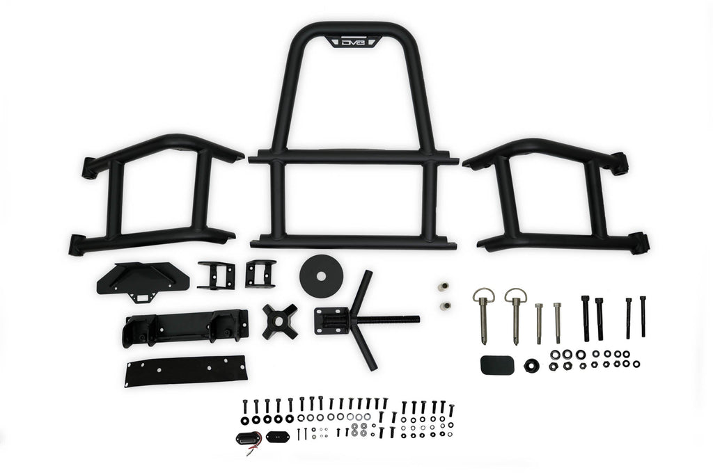 2007 2018 Jeep Wrangler Body Mounted Tire Carrier DV8 Offroad
