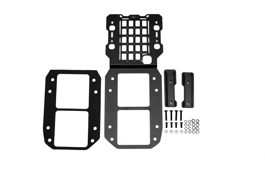 2018 2025 Jeep Wrangler JL Tailgate Reinforcement Molle Panel DV8 Offroad