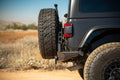2018 2025 Jeep Wrangler JL, JLU Mto Series Bumper Spare Tire Swing Gate DV8 Offroad