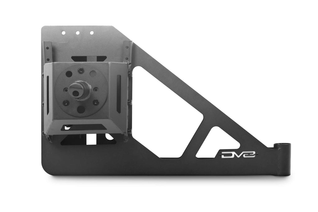 2018 2025 Jeep Wrangler JL, JLU Mto Series Bumper Spare Tire Swing Gate DV8 Offroad