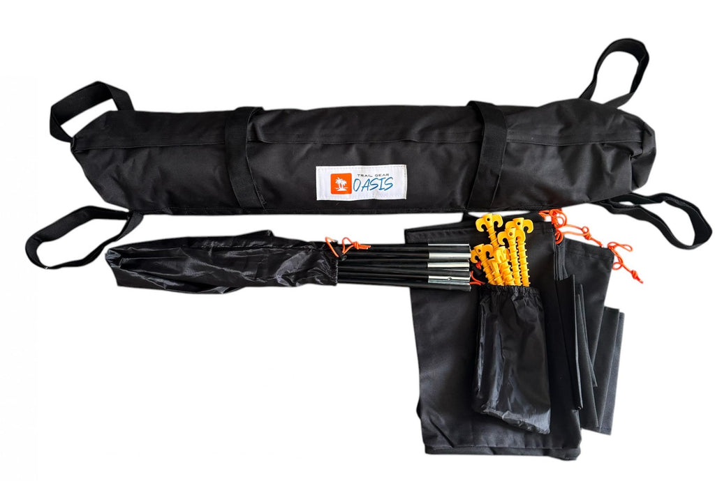 Tailgate Tent, Rain Cover, Awning For Broncos / UTV Gray Trail Gear Oasis