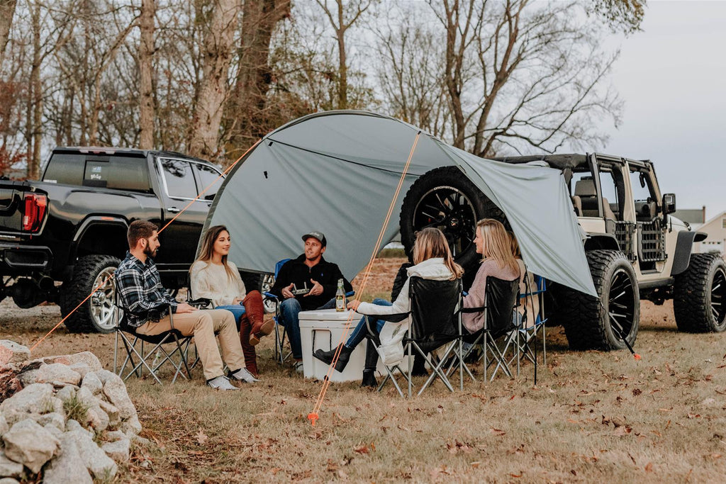 TailgateTent, Rain Cover, Awning For UTV Gray Trail Gear Oasis