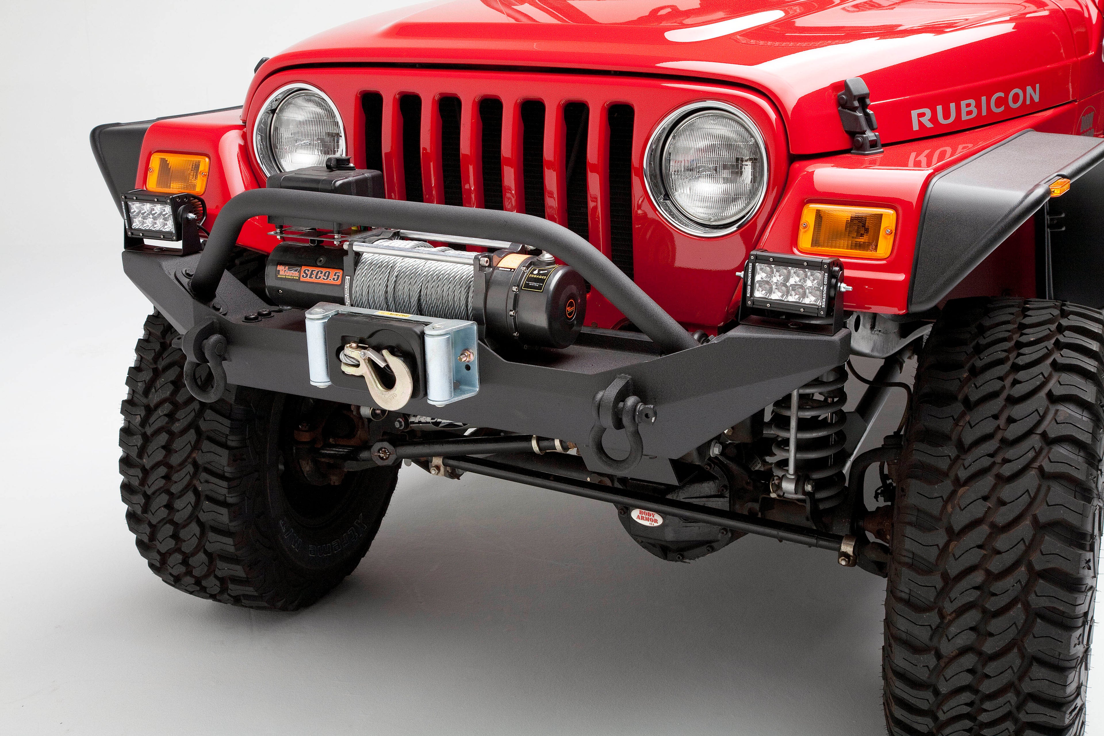 1987-2006 Jeep Wrangler YJ/TJ Front Bumper Body Armor 4X4
