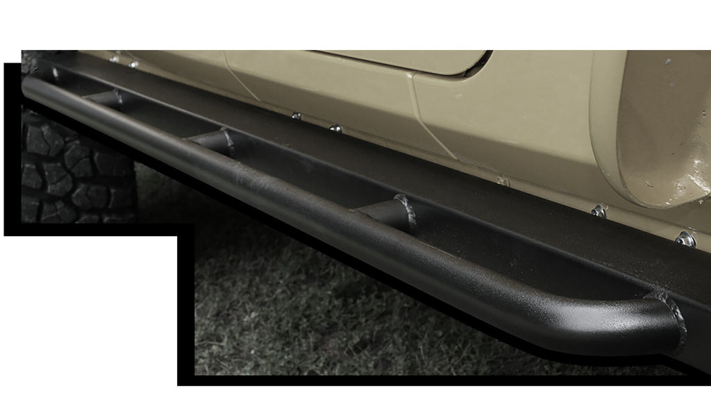 1997-2006 Jeep Wrangler Tj Rockcrawler Side Steps Body Armor 4X4