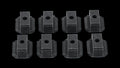 Utility Rack Mounting Kit For Universal Rack Body Armor 4X4
