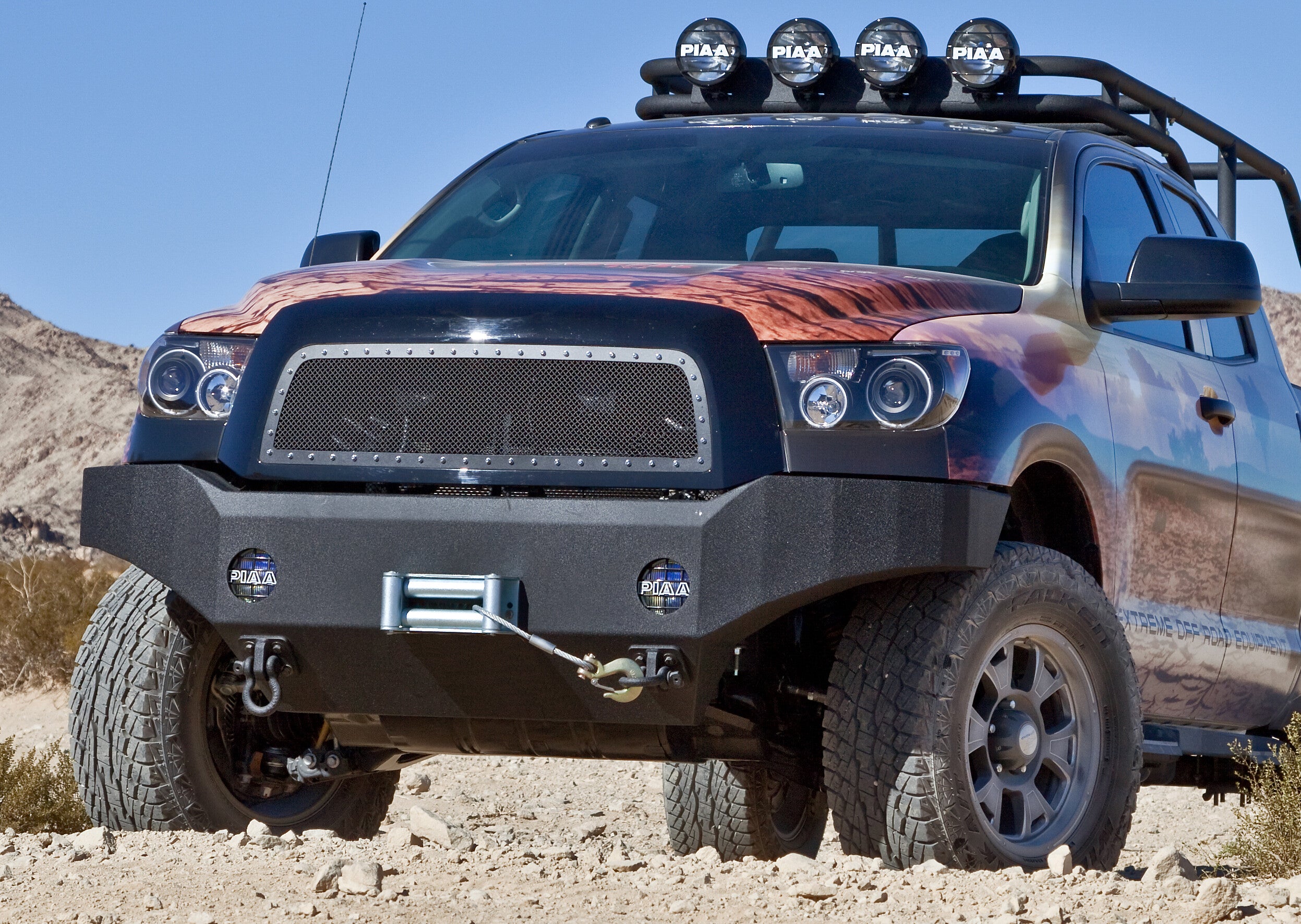 2007-2013 Toyota Tundra Front Bumper Body Armor 4X4