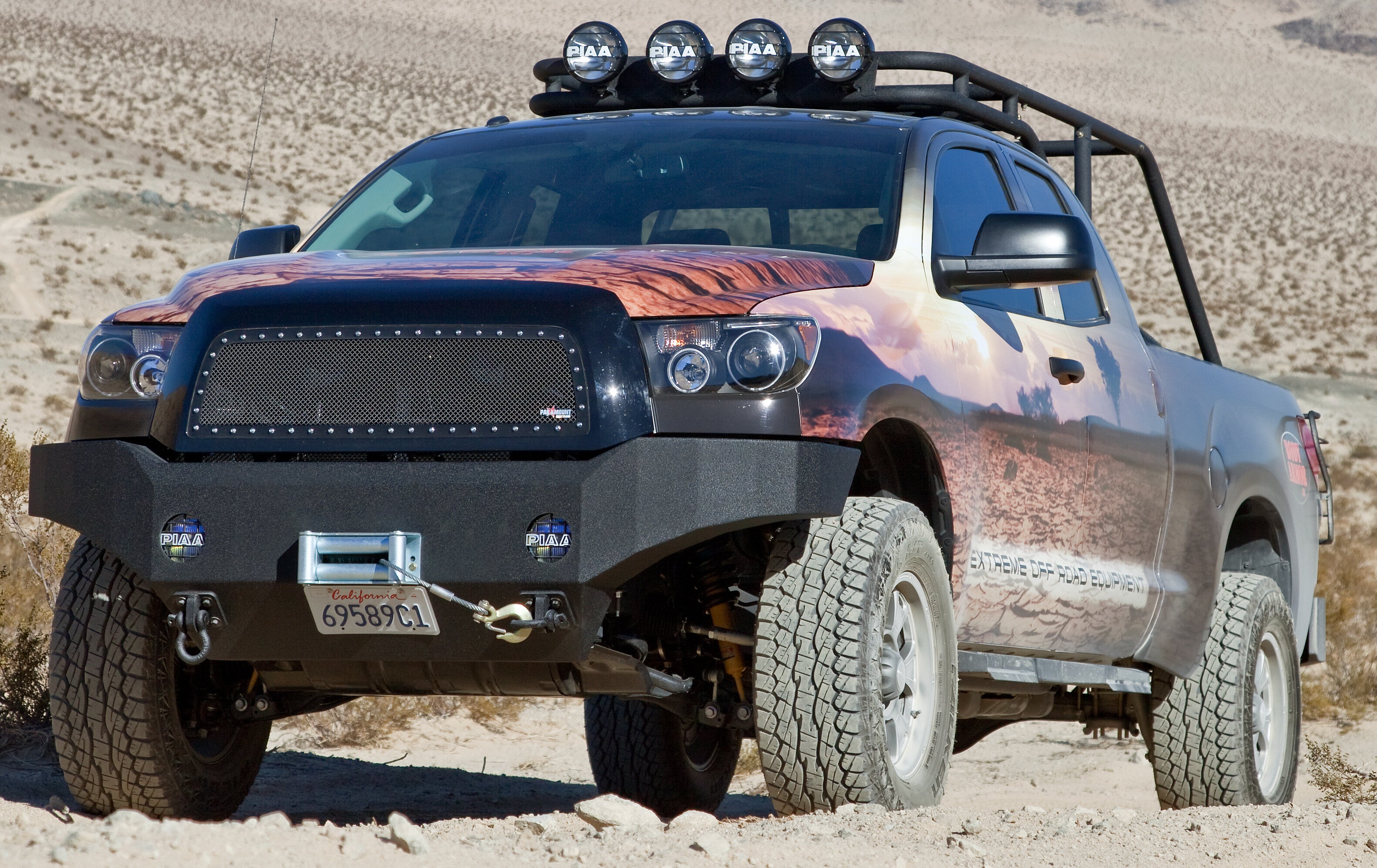 2007-2013 Toyota Tundra Front Bumper Body Armor 4X4