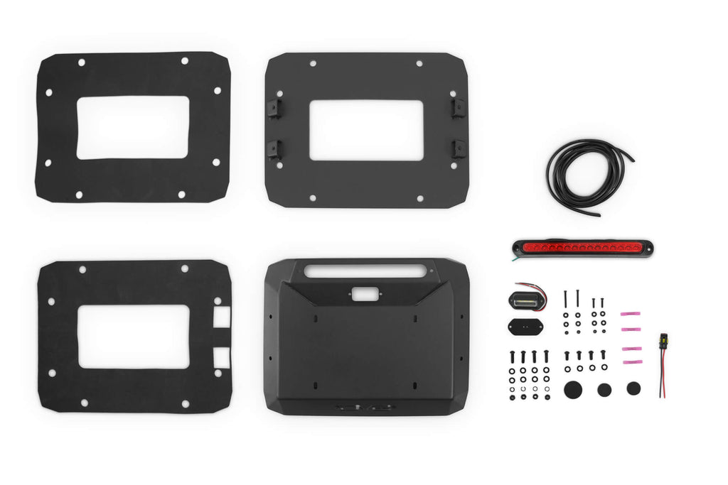 2007 2018 Jeep Wrangler JK JKU Spare Tire Delete DV8 Offroad