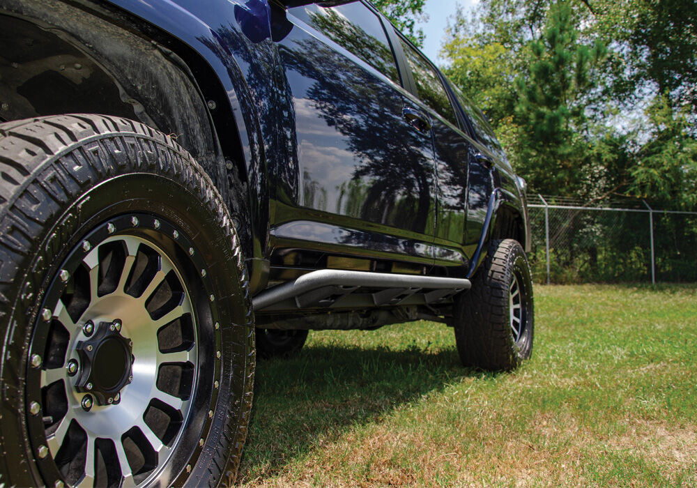 TrailSlider Step System Cab Length (2 Steps per Side) 2010-2024 Toyota 4Runner (Does not fit Limited, TRD Sport, Nightshade and 10-13 SR5 Models) Textured Black NFab