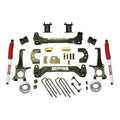 Suspension Lift Kit w/Shock 6 Inch Lift 07-19 Toyota Tundra Incl. 2 Hydro Shocks/Coil Spring Spacers Red Boot Skyjacker