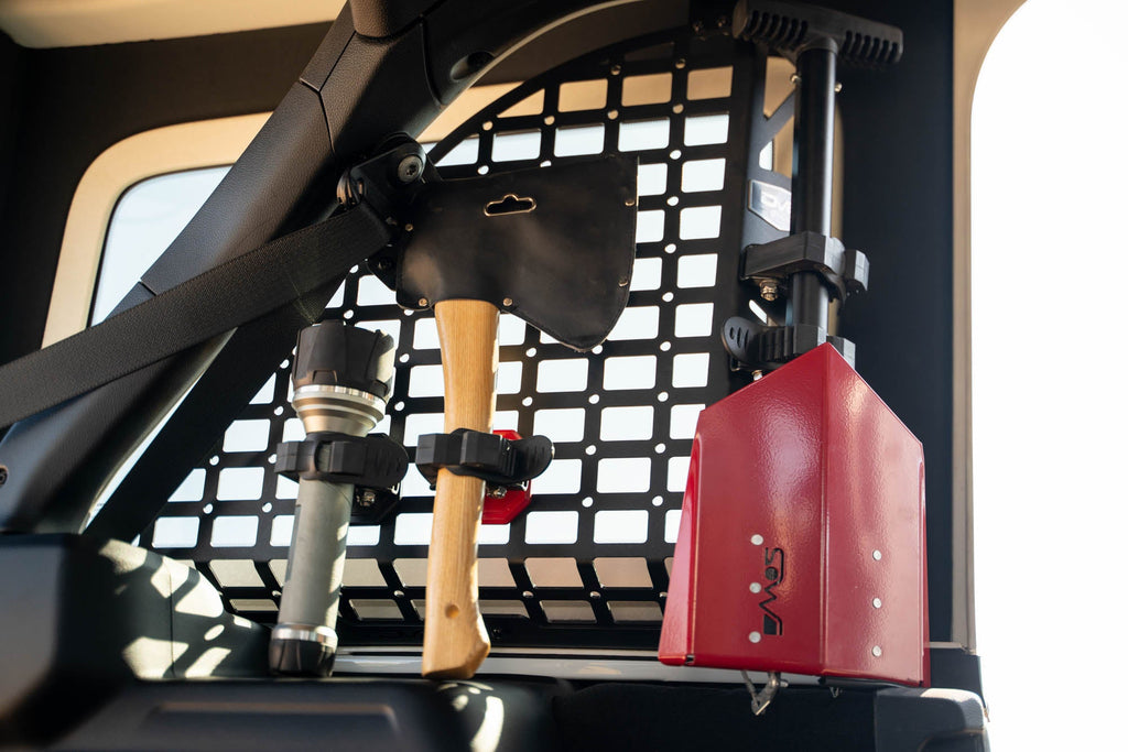 Quick Release Molle Tool Mounts Pair DV8 Offroad