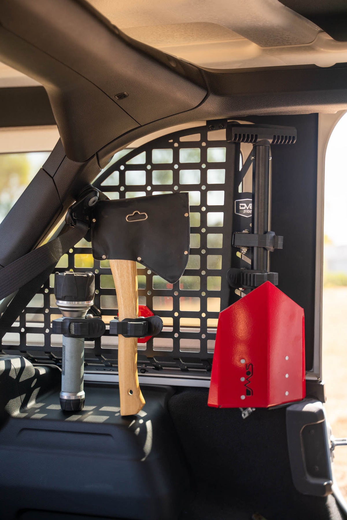 Quick Release Molle Tool Mounts Pair DV8 Offroad