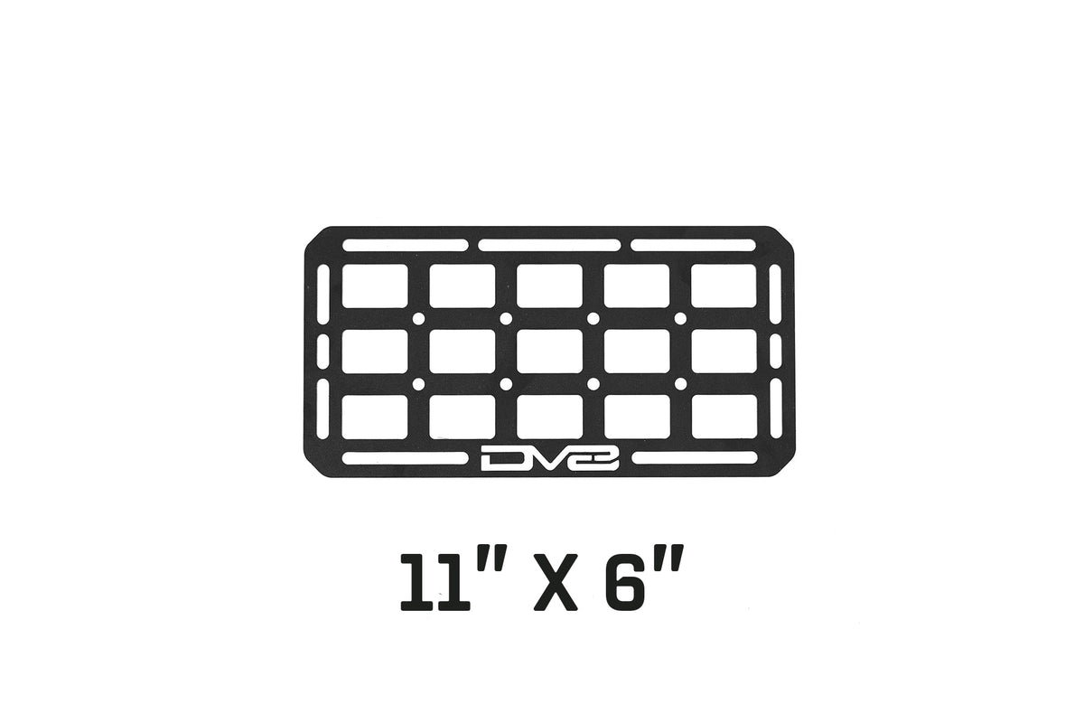Universal Molle Panels 11 Inch x 6 Inch DV8 Offroad